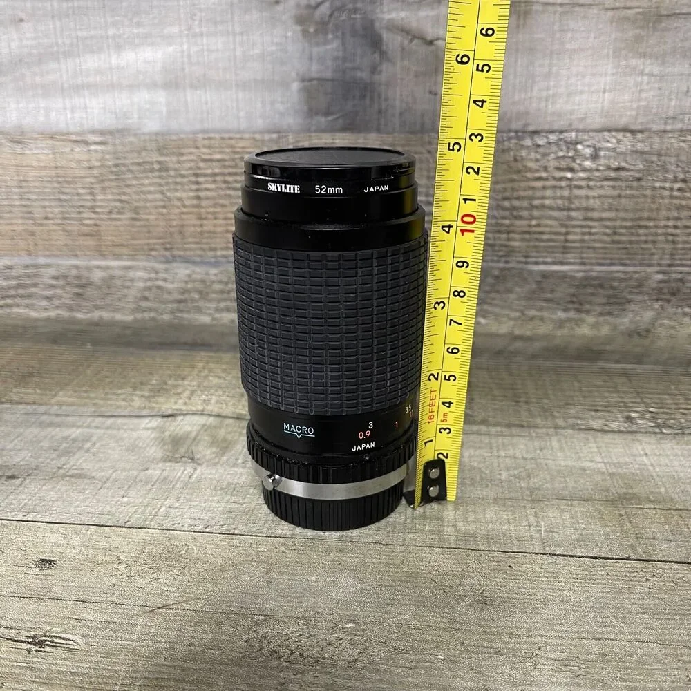 Super Paragon 1:4-5.5 80-200mm Auto Zoom Lens Untested As Is